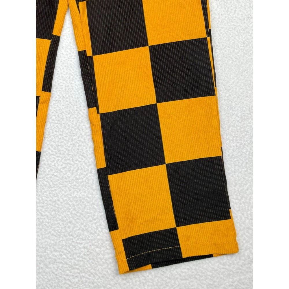 Dumbgood Garfield Corduroy Pants Womens Large Fits 34x30 - Checkered - READ - Picture 5 of 16